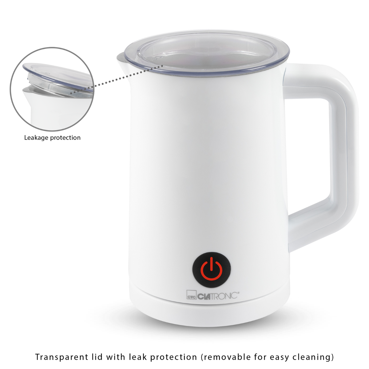 CLATRONIC - MS 3693 Schiumatore per latte automatico Bianco - ePrice